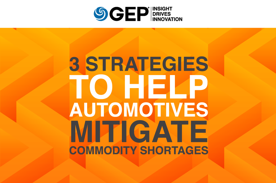  3 Strategies to Help Automotives Mitigate Commodity Shortages